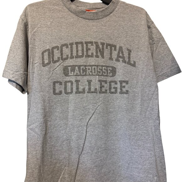 Occidental College Lacrosse Signature Oxywear Bookstore Brand Tee Shirt, Medium - Picture 1 of 2